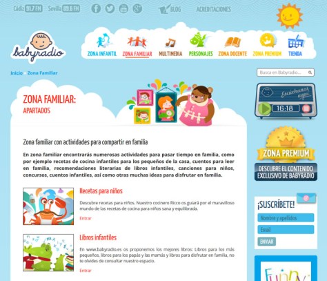 Web Babyradio